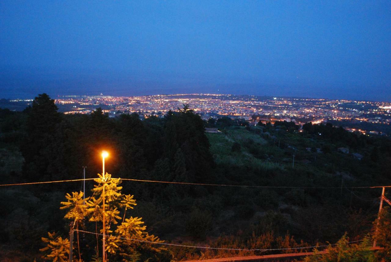 Al Villino Sunset, In Villa Con Piscina Ed Idromassaggio SantʼAlfio Exteriér fotografie